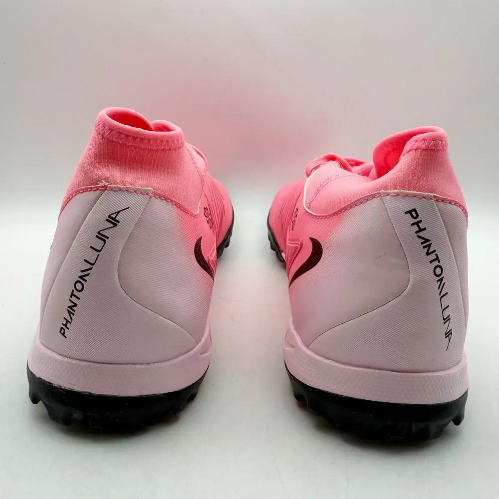 Nike Mens Phantom Luna 2 TF Turf Soccer Shoes US 10 EU 44 Pink EUC